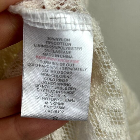 Some Days Lovin Embellished Lace Tunic S - Picture 8 of 9